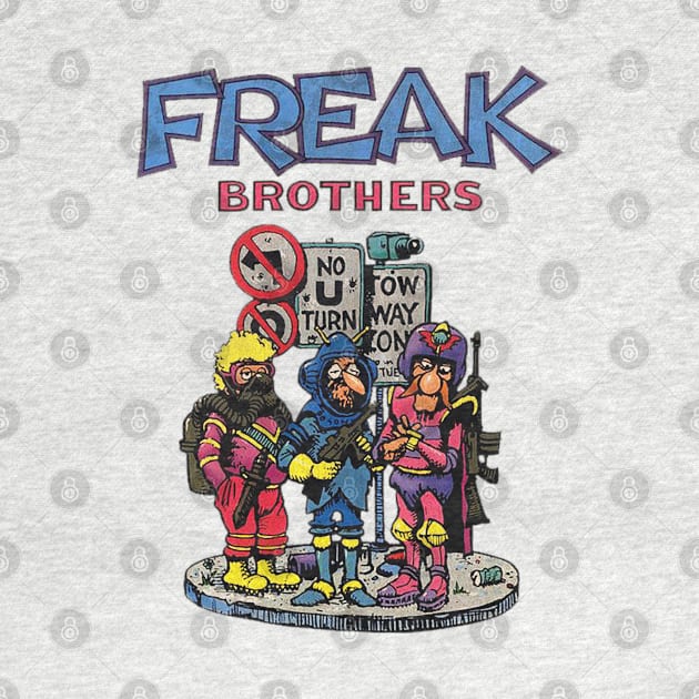 Freak Brothers by Vigilantfur